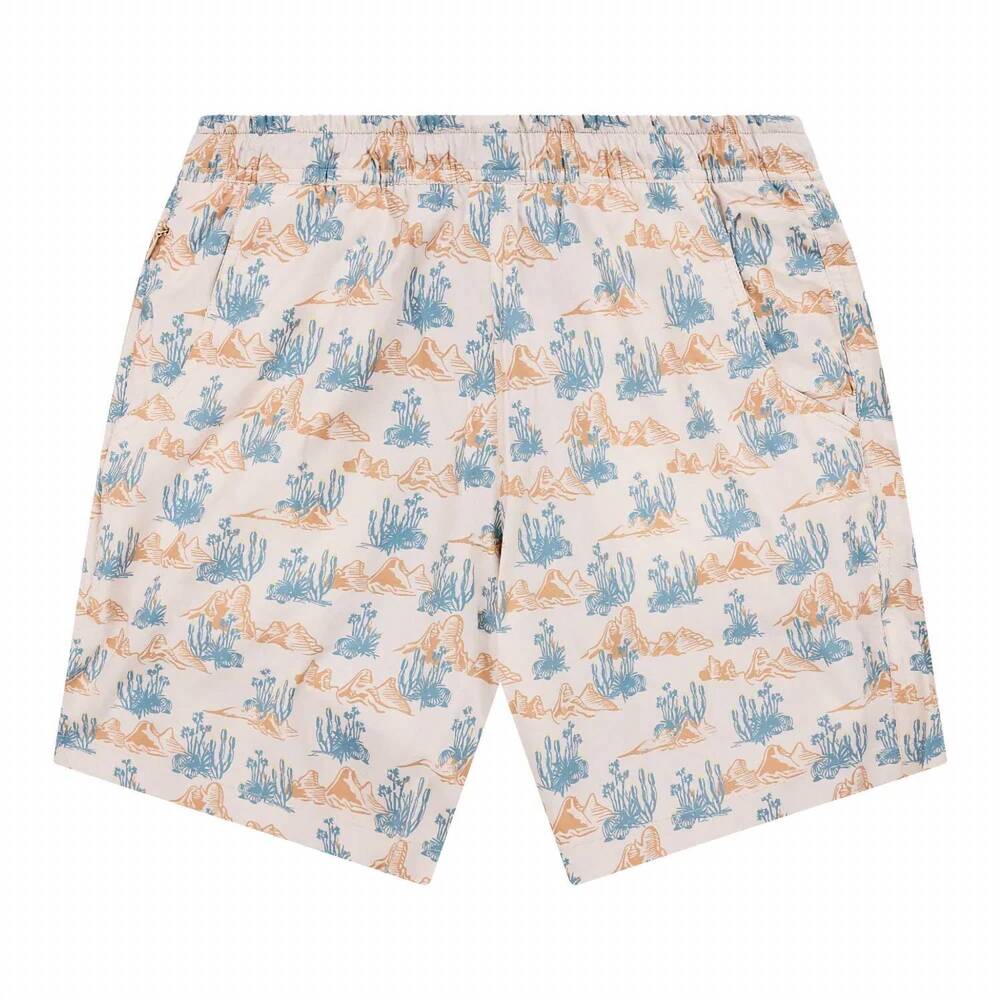 NEW TEXAS STANDARD men's waterloo swim shorts in softbrush - tan